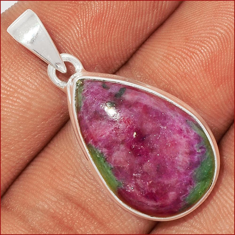 1.3" Ruby Zoisite Pendants - RBZP1215