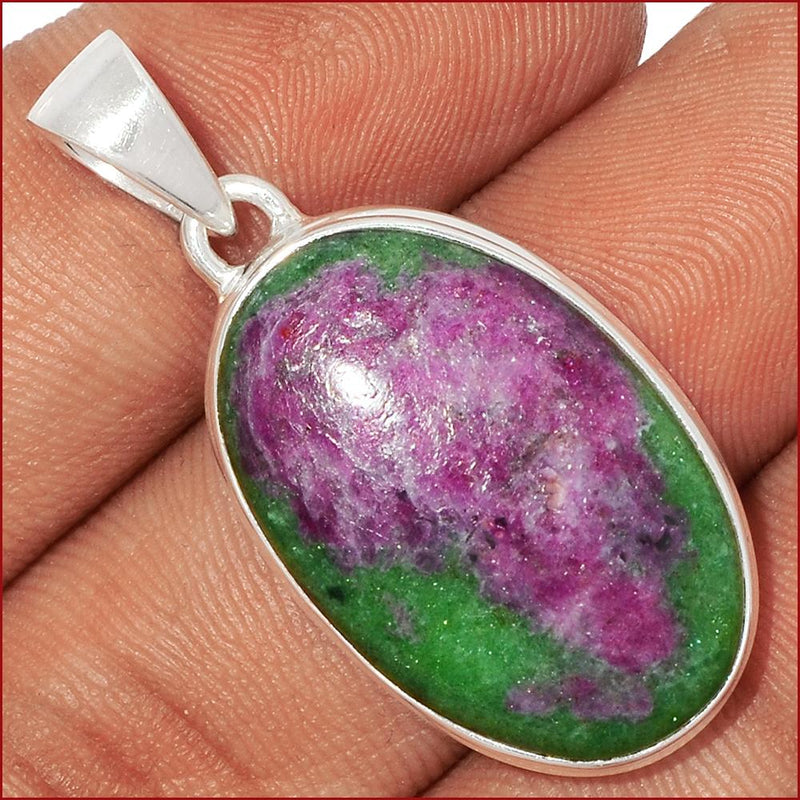 1.5" Ruby Zoisite Pendants - RBZP1222