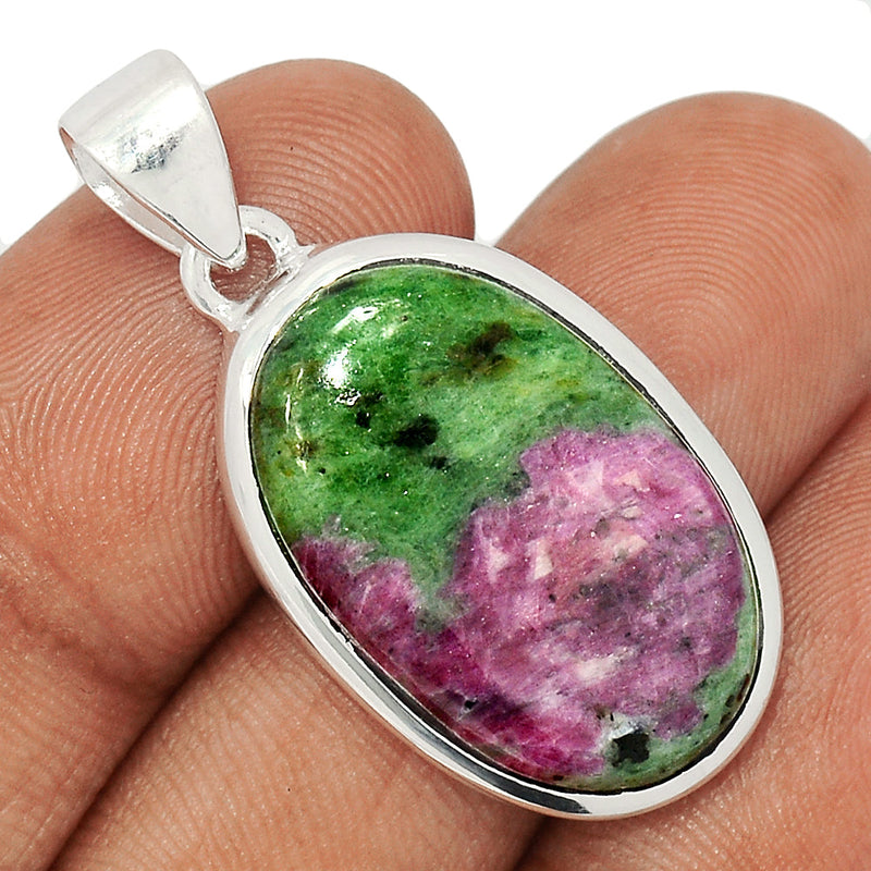 1.5" Ruby Zoisite Pendants - RBZP1500