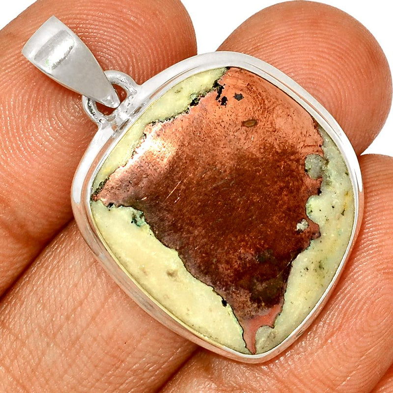 1.5" Rarest Copper Agate Pendants - RCAP215