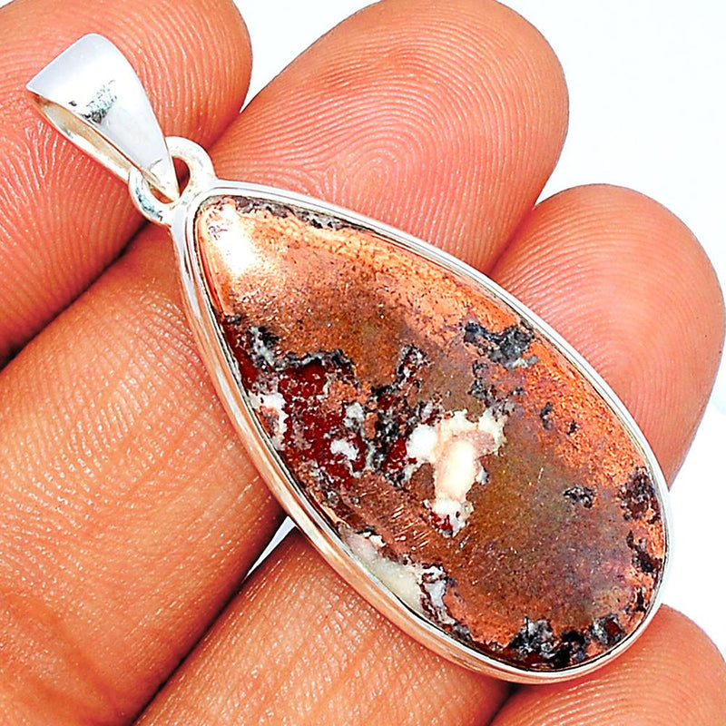 1.7" Rarest Copper Agate Pendants - RCAP225