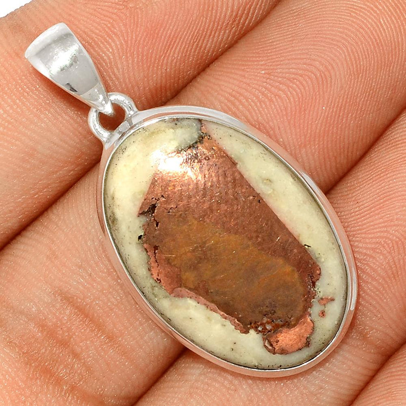 1.6" Rarest Copper Agate Pendants - RCAP247