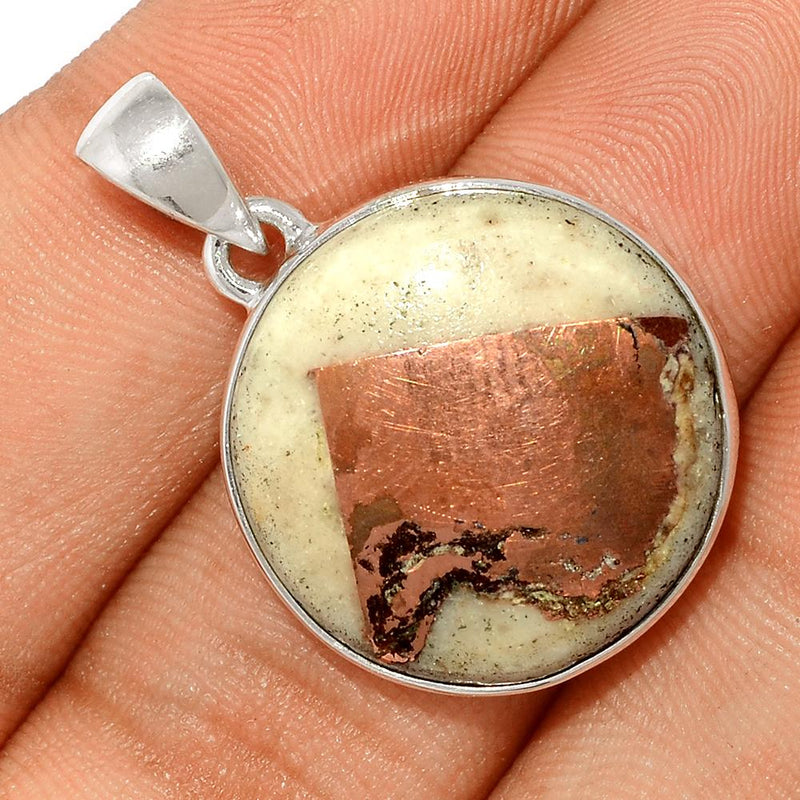 1.2" Rarest Copper Agate Pendants - RCAP249