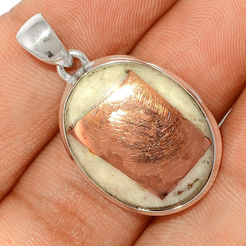 1.3" Rarest Copper Agate Pendants - RCAP277