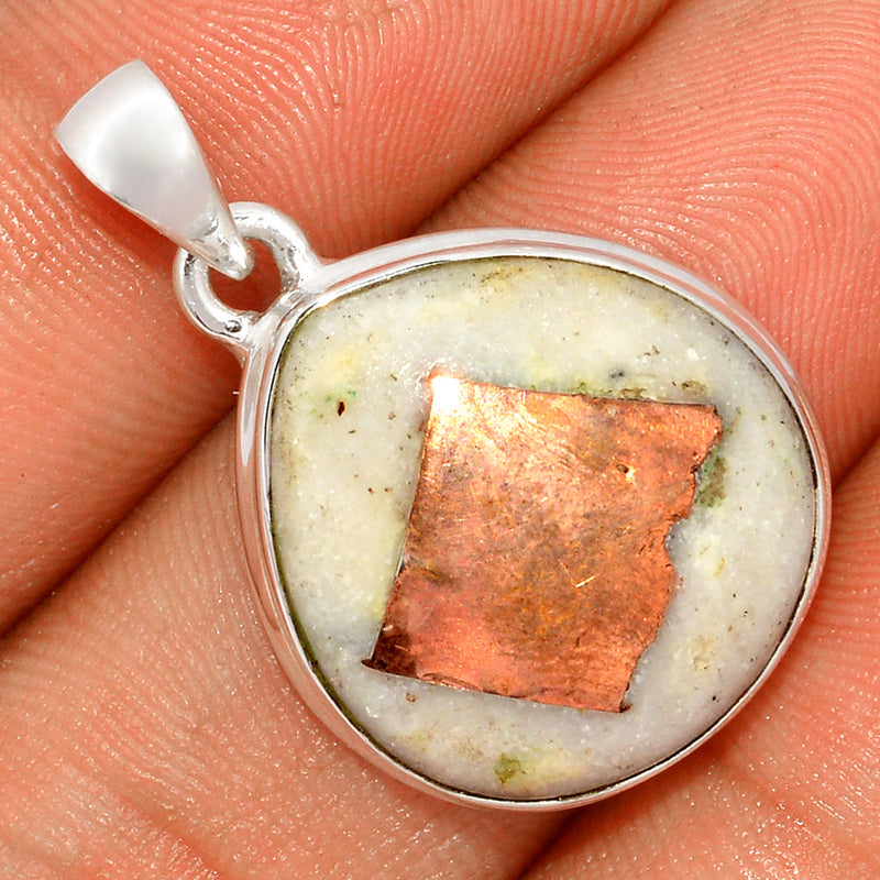 1.2" Rarest Copper Agate Pendants - RCAP300