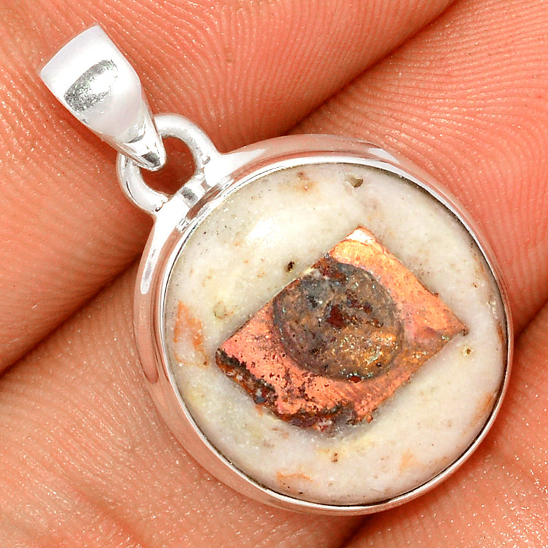 1.1" Rarest Copper Agate Pendants - RCAP302