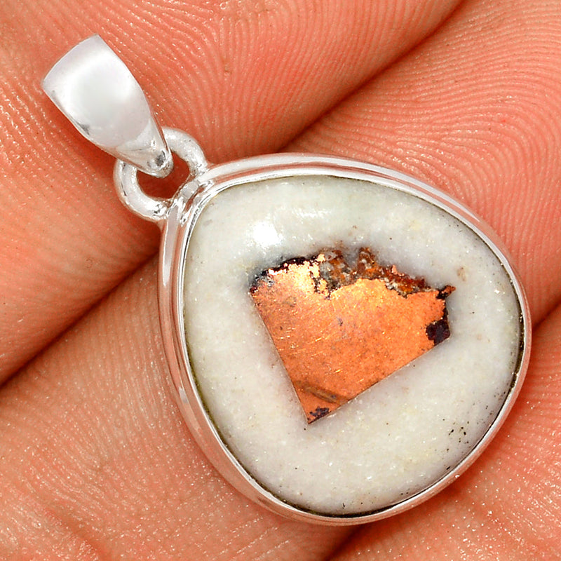 1.2" Rarest Copper Agate Pendants - RCAP305