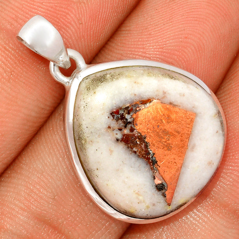 1.2" Rarest Copper Agate Pendants - RCAP307