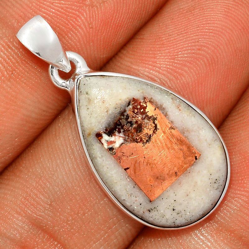 1.3" Rarest Copper Agate Pendants - RCAP309