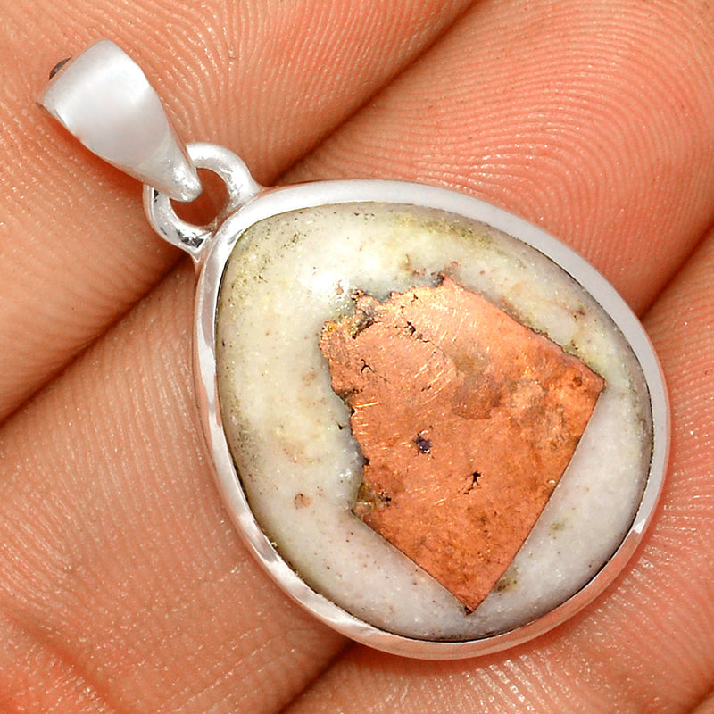 1.2" Rarest Copper Agate Pendants - RCAP325