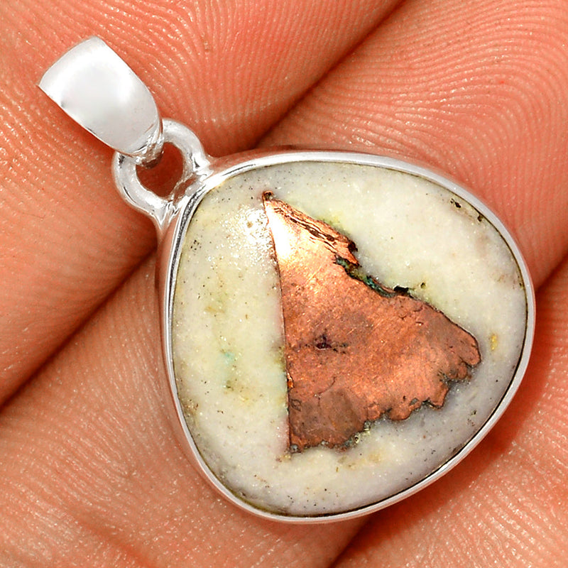 1.1" Rarest Copper Agate Pendants - RCAP329