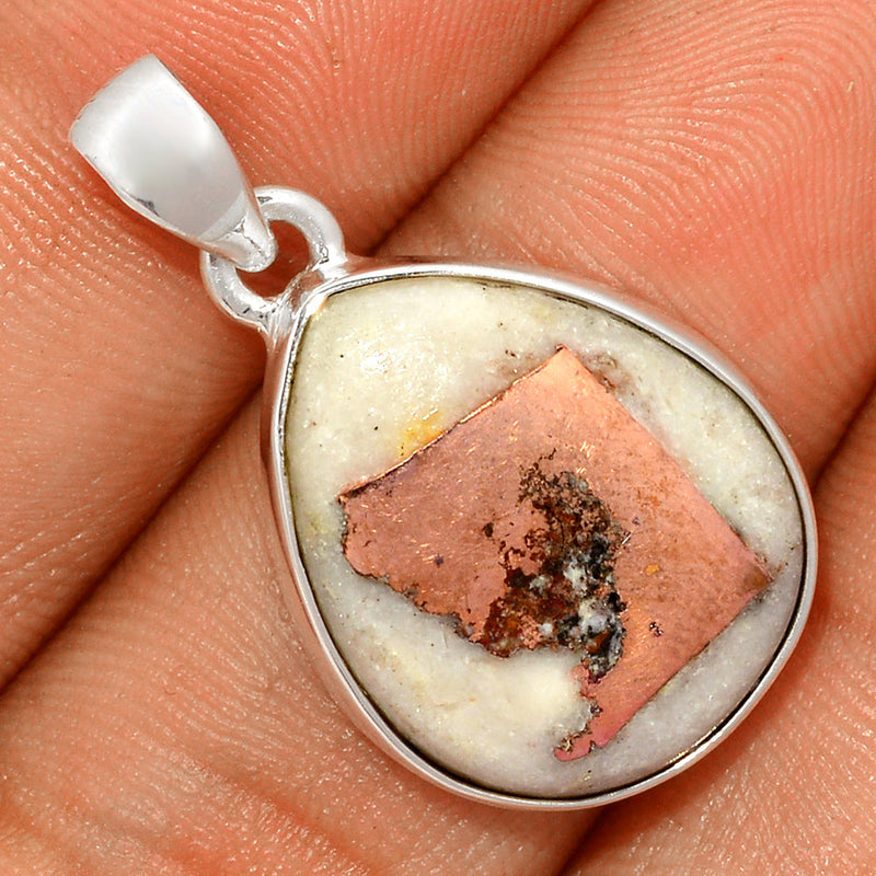 1.2" Rarest Copper Agate Pendants - RCAP339