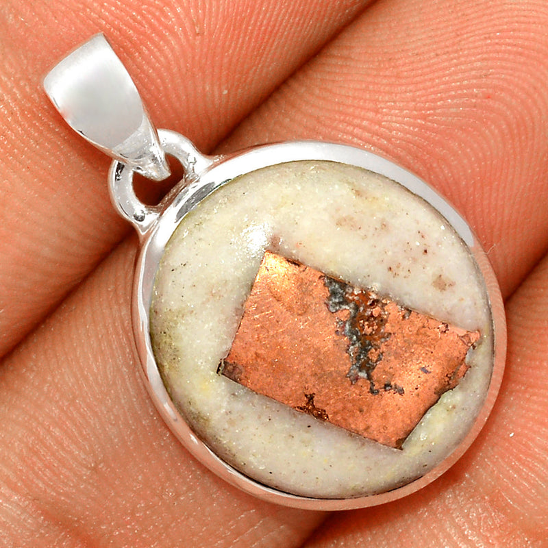 1.1" Rarest Copper Agate Pendants - RCAP341