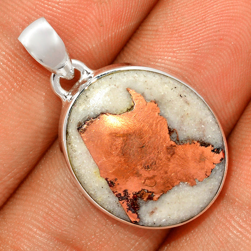 1.2" Rarest Copper Agate Pendants - RCAP343