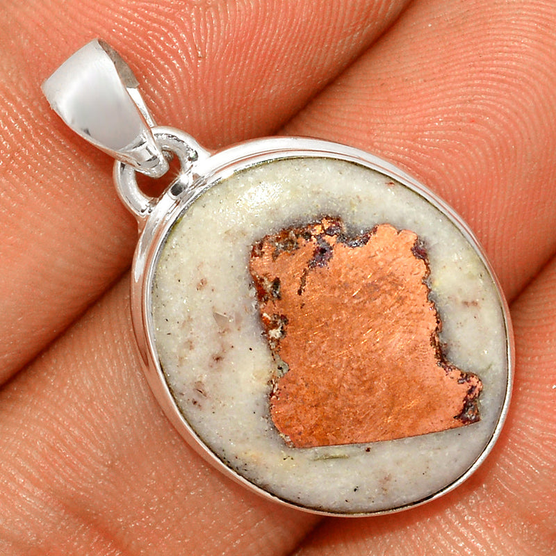 1.2" Rarest Copper Agate Pendants - RCAP350