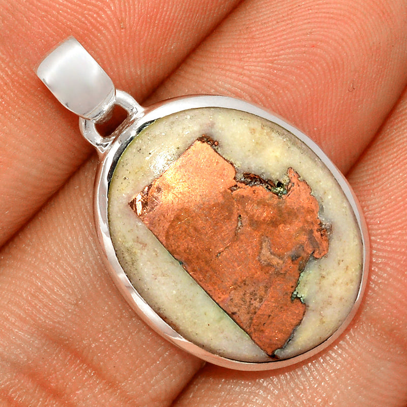 1.3" Rarest Copper Agate Pendants - RCAP355