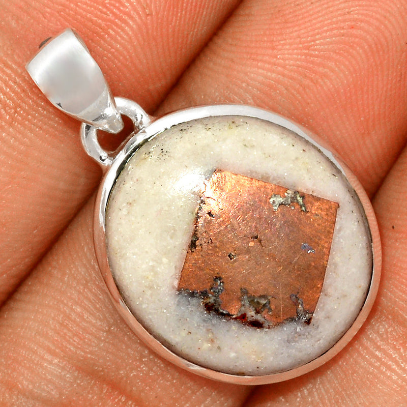 1.1" Rarest Copper Agate Pendants - RCAP356