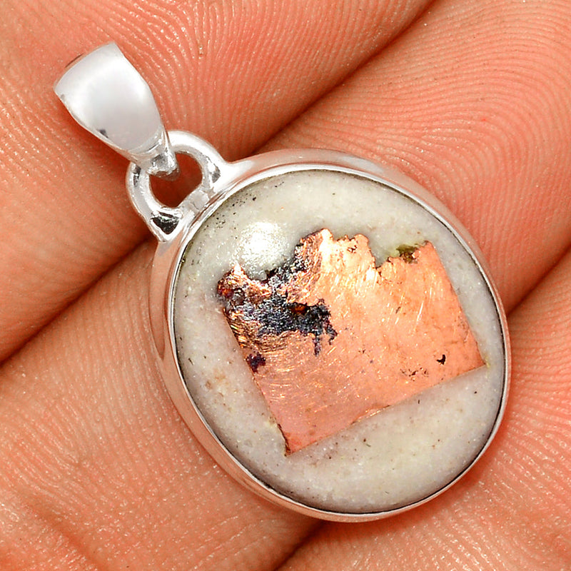 1.1" Rarest Copper Agate Pendants - RCAP359