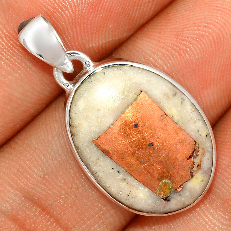 1.2" Rarest Copper Agate Pendants - RCAP360