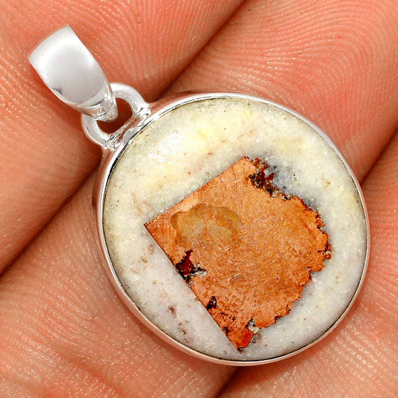 1.2" Rarest Copper Agate Pendants - RCAP383