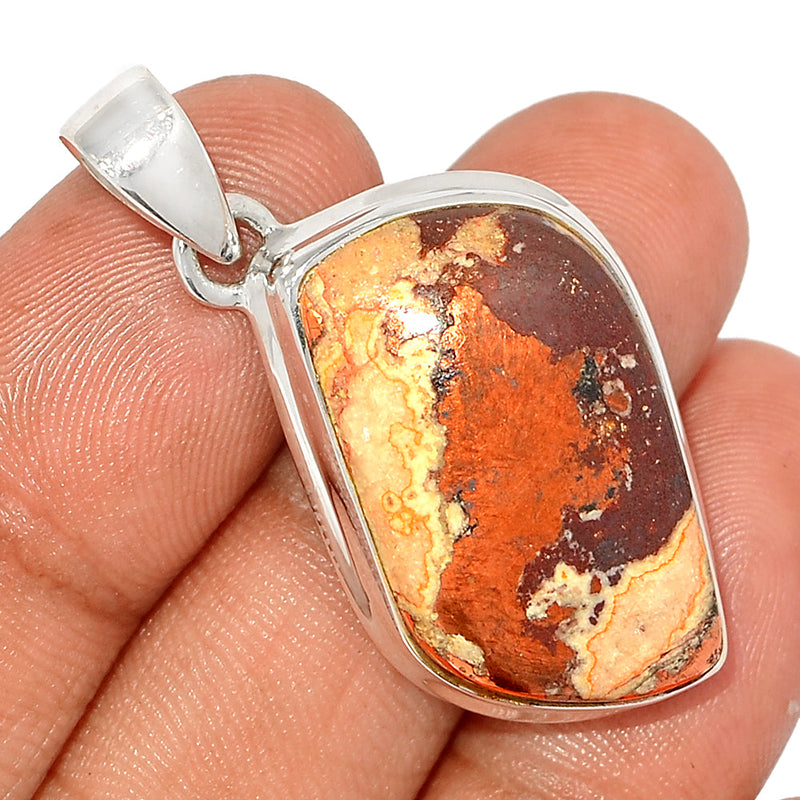1.6" Rarest Copper Agate Pendants - RCAP390