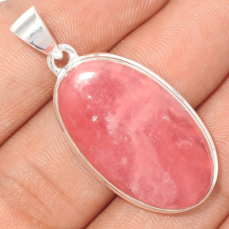1.6" Rhodochrosite Jelly Pendants - RCJP124