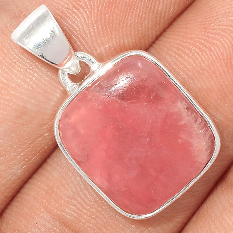 1" Rhodochrosite Jelly Pendants - RCJP134