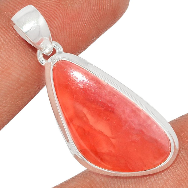 1.5" Rhodochrosite Jelly Pendants - RCJP164