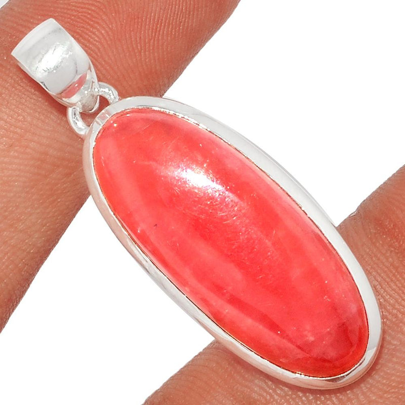 1.7" Rhodochrosite Jelly Pendants - RCJP176