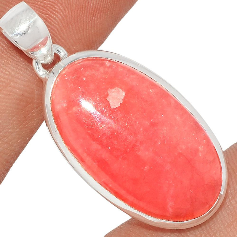 1.6" Rhodochrosite Jelly Pendants - RCJP192