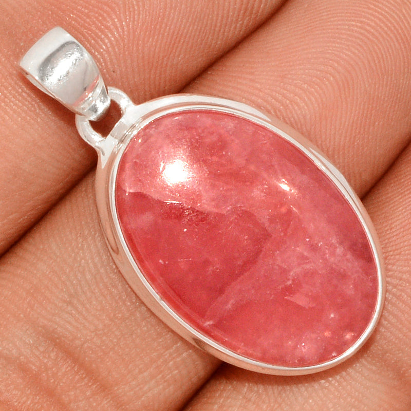 1.5" Rhodochrosite Jelly Pendants - RCJP218