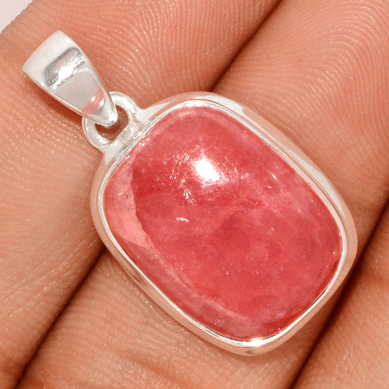 1.2" Rhodochrosite Jelly Pendants - RCJP222