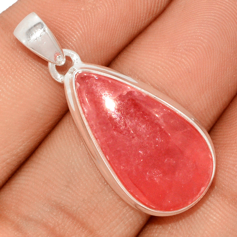 1.3" Rhodochrosite Jelly Pendants - RCJP237