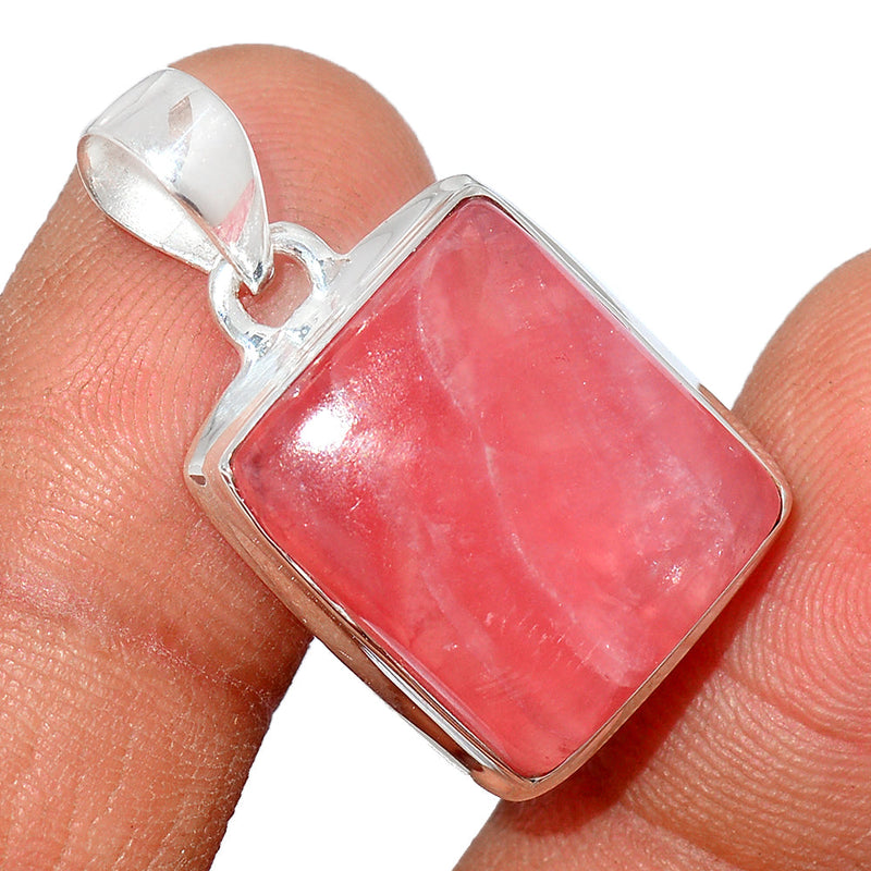 1.2" Rhodochrosite Jelly Pendants - RCJP273