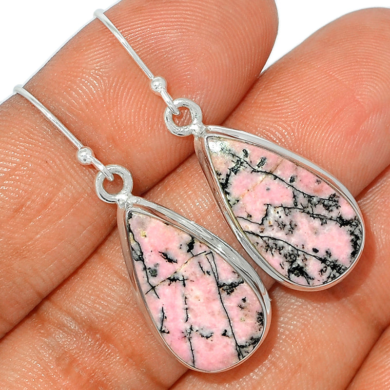 1.6" Rhodonite Earrings - RDNE351
