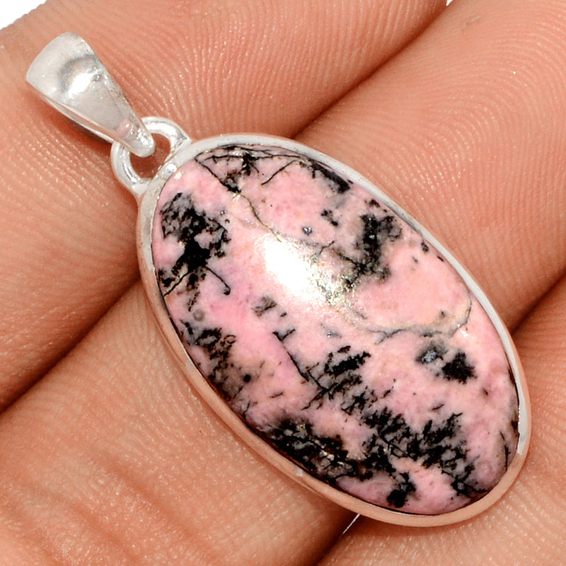 1.5" Rhodonite Pendants - RDNP1234