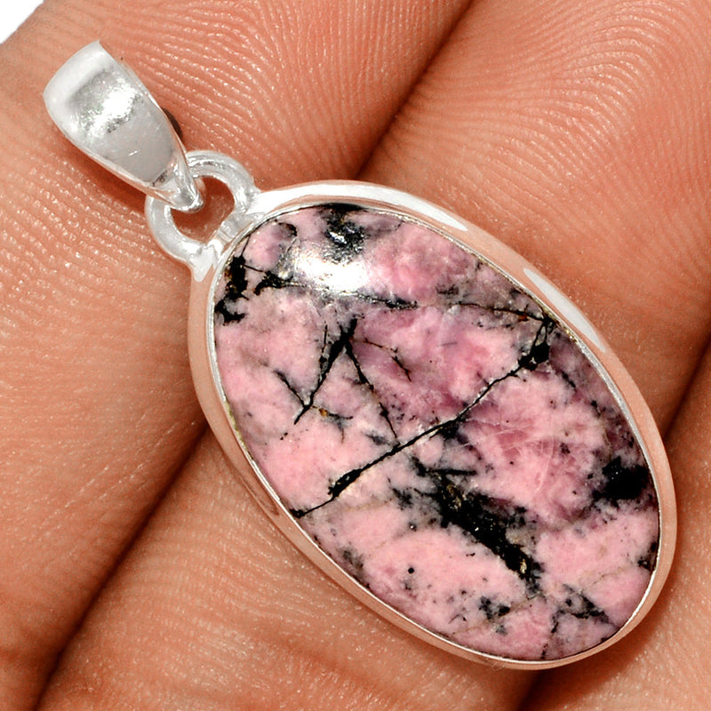 1.3" Rhodonite Pendants - RDNP1244