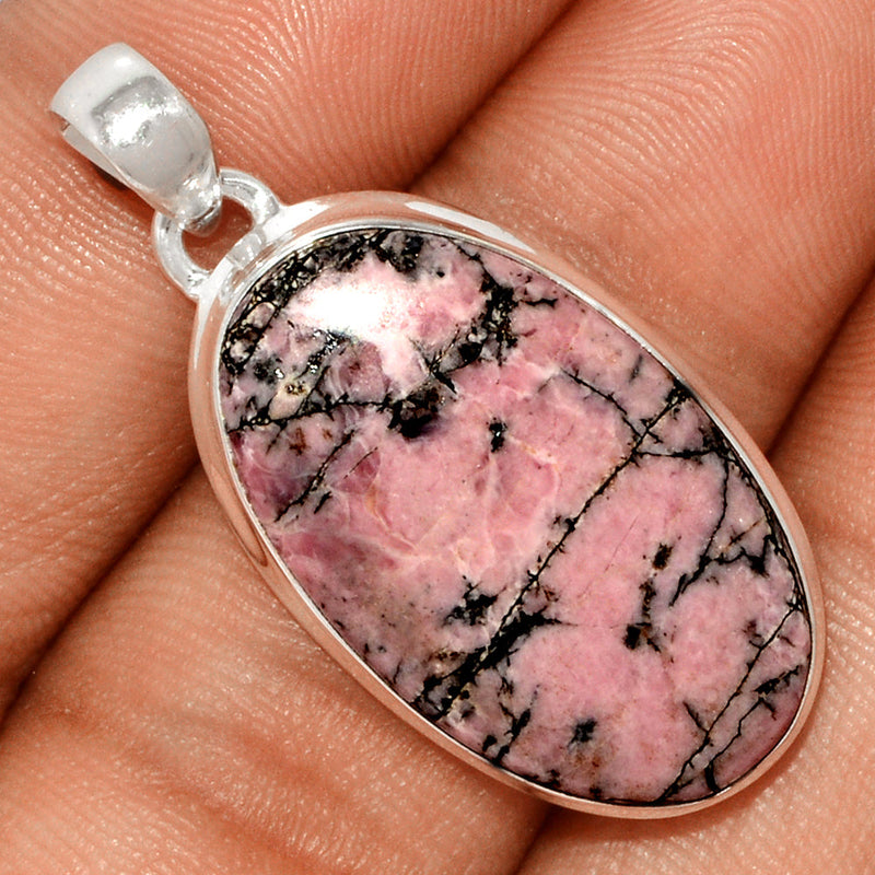 1.5" Rhodonite Pendants - RDNP1248