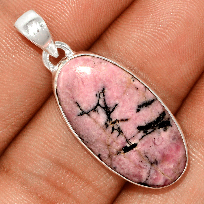 1.5" Rhodonite Pendants - RDNP1250