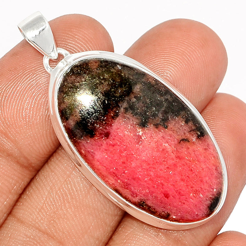 1.7" Rhodonite Pendants - RDNP1391