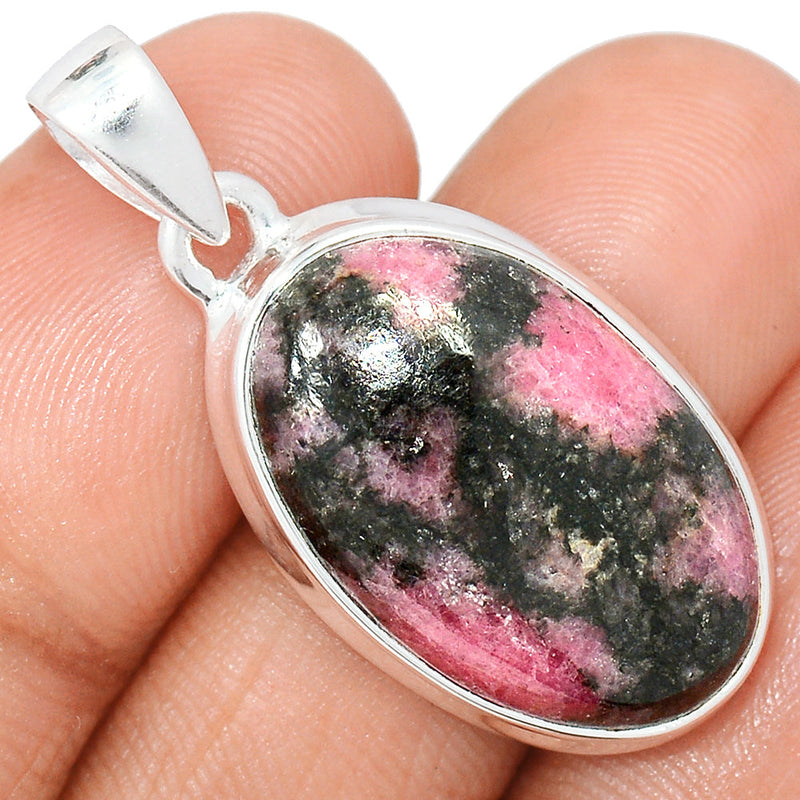 1.5" Rhodonite Pendants - RDNP1419