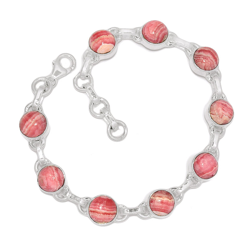 8.2" Rhodochrosite Bracelets - RDOB172