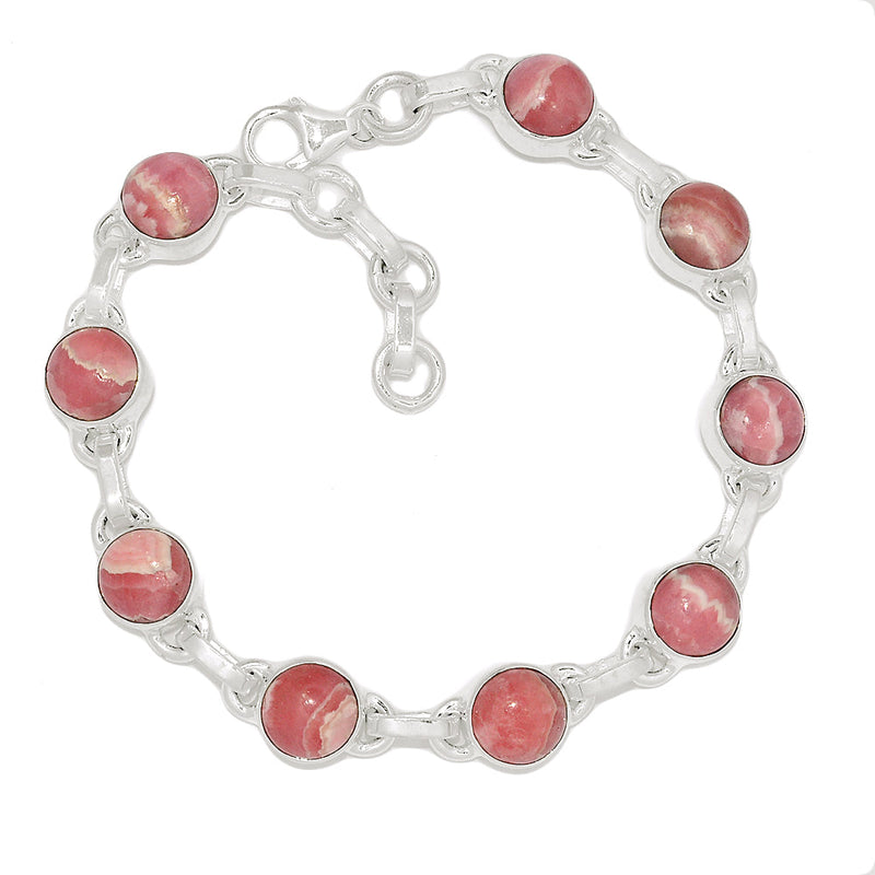 8.1" Rhodochrosite Bracelets - RDOB175