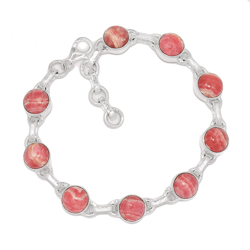 8.2" Rhodochrosite Bracelets - RDOB178