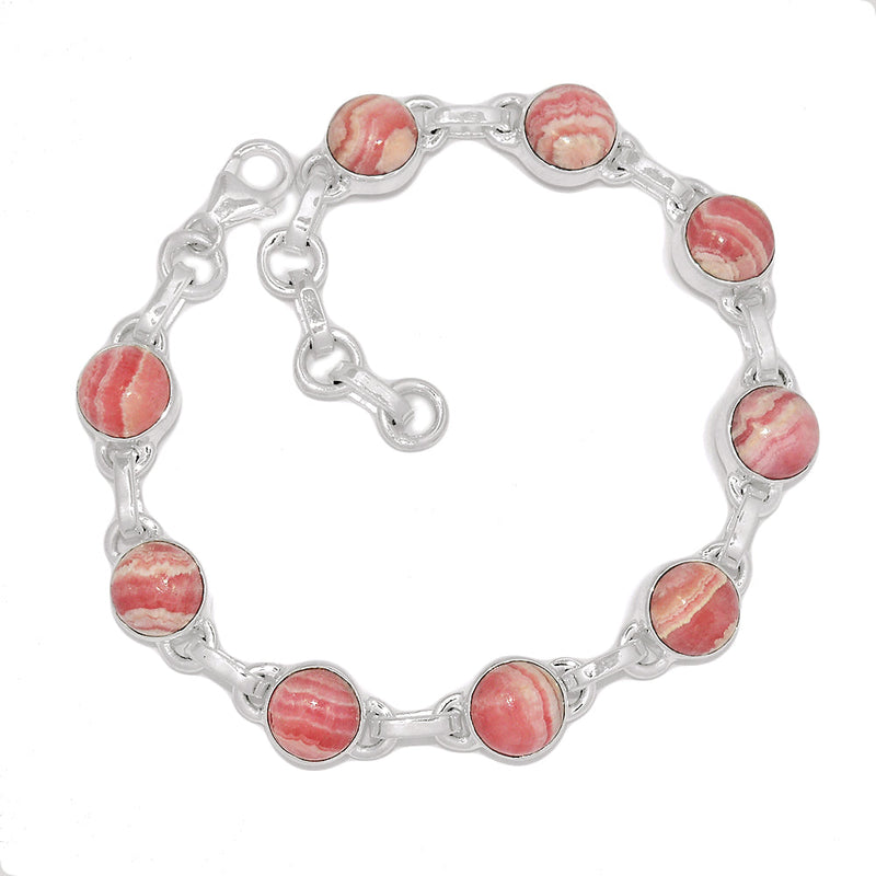 8.2" Rhodochrosite Bracelets - RDOB179