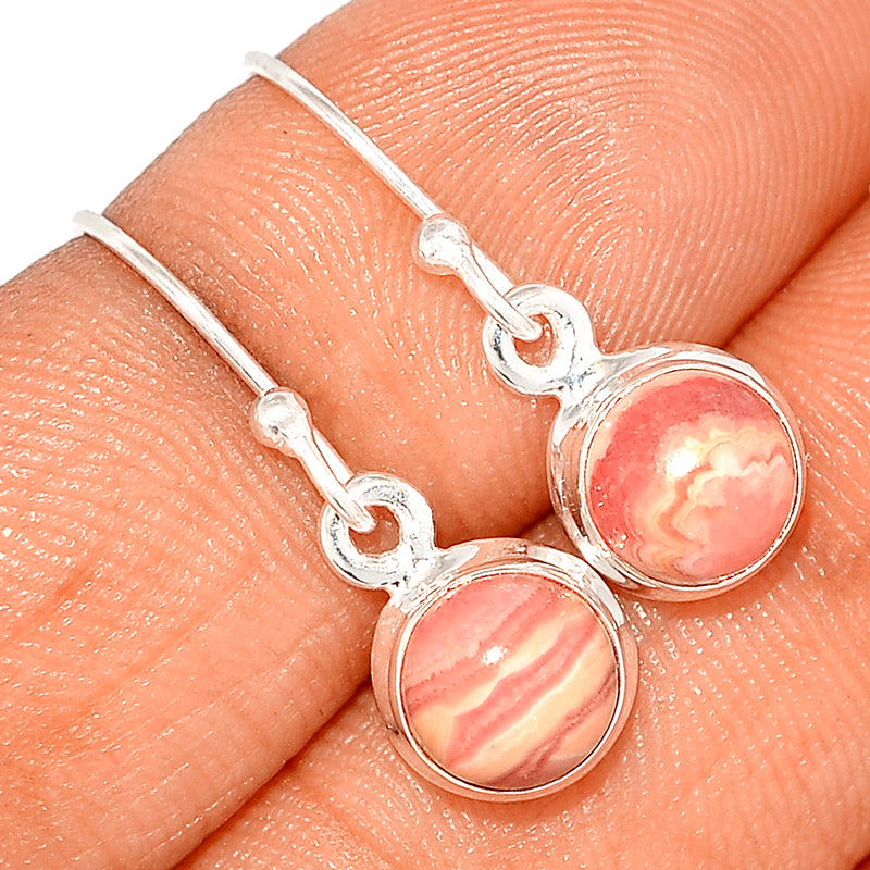 1.1" Rhodochrosite Earrings - RDOE731