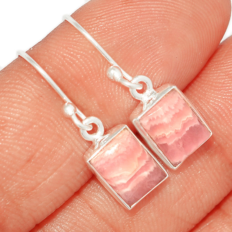 1" Rhodochrosite Earrings - RDOE759