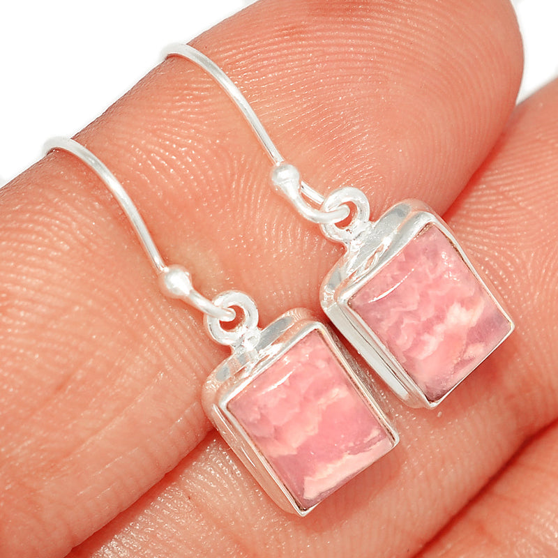 1.1" Rhodochrosite Earrings - RDOE761