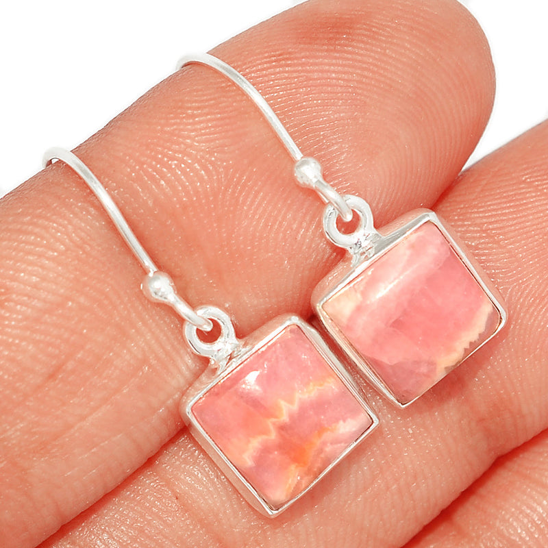 1.1" Rhodochrosite Earrings - RDOE769