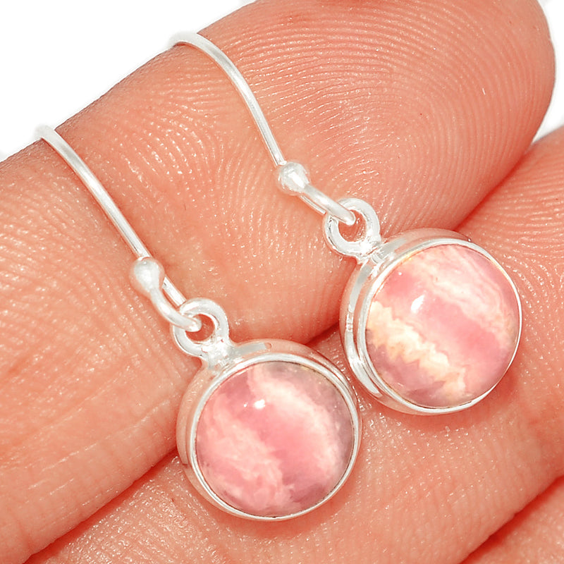 1.1" Rhodochrosite Earrings - RDOE781